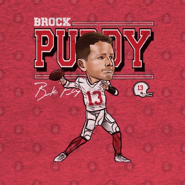 Brock Purdy San Francisco Cartoon by Chunta_Design